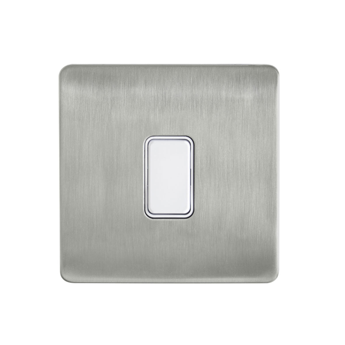 Forum CUL-44839 Kinetic 1 Gang Faceplate Brushed Nickel (No Module)