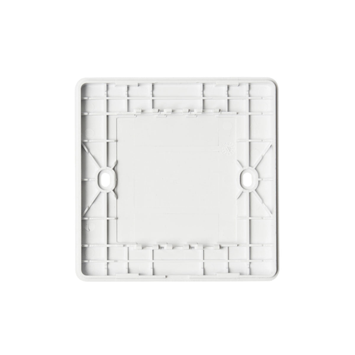 Forum CUL-44845 Kinetic Back Housing Plated Grid Switch Body White