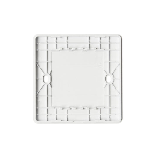Forum CUL-44845 Kinetic Back Housing Plated Grid Switch Body White
