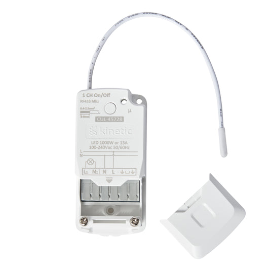 Forum CUL-45728 Kinetic Professional 1 Channel RF Receiver White