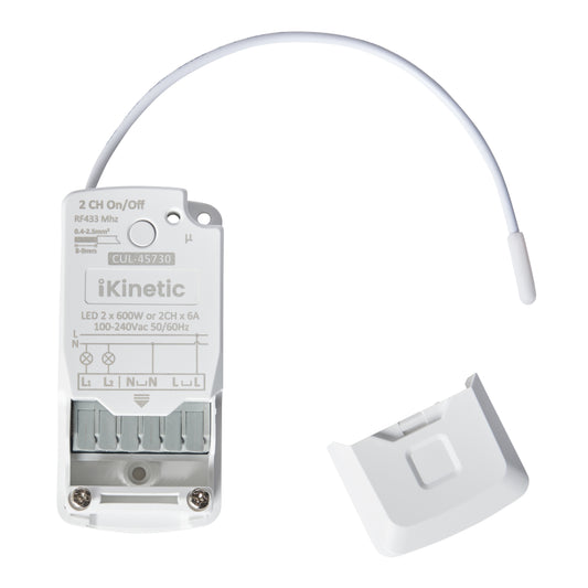 Forum CUL- 45730 Kinetic Professional 2 Channel RF Receiver White