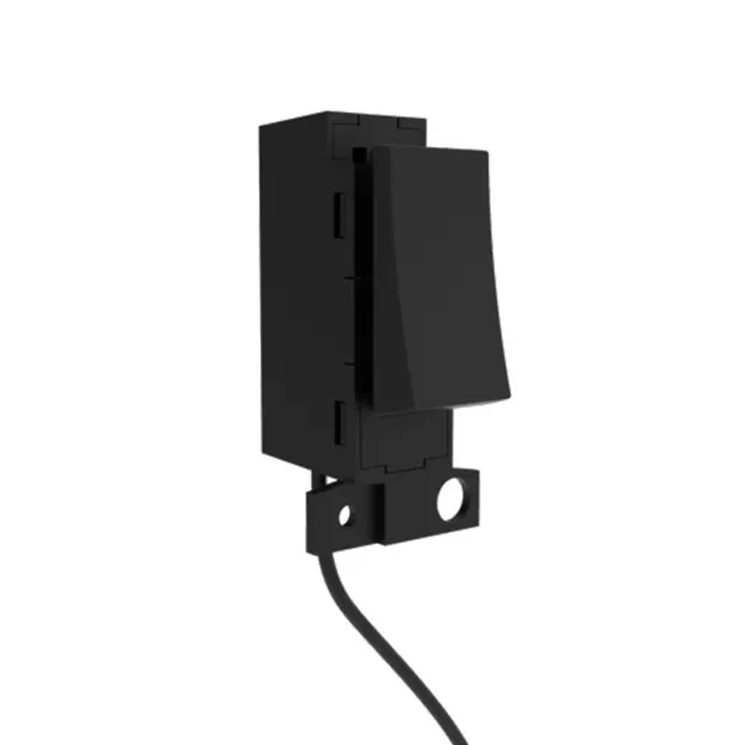 Forum CUL-45738 Kinetic Click On/Off Mini Grid Switch Module Matt Black