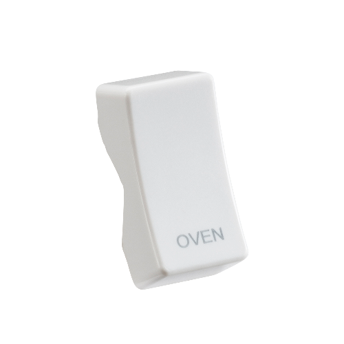 Knightsbridge CUOVEN Oven Rocker Cap White Moulded