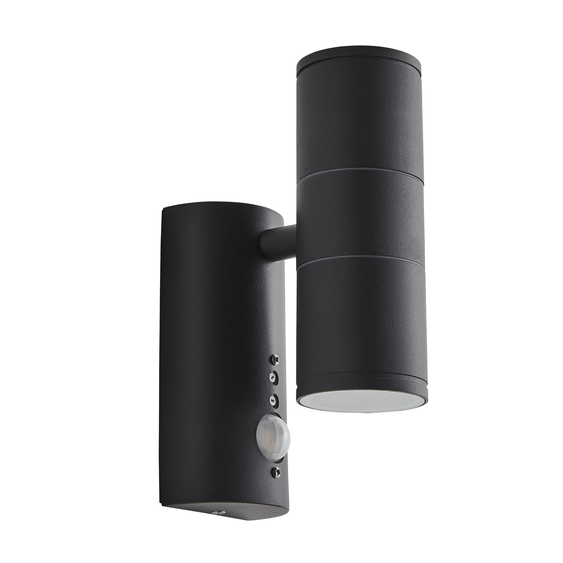 Forum CZ-29319-ANTH Islay 2 x GU10 Up / Down Wall Light with PIR IP44 Anthracite