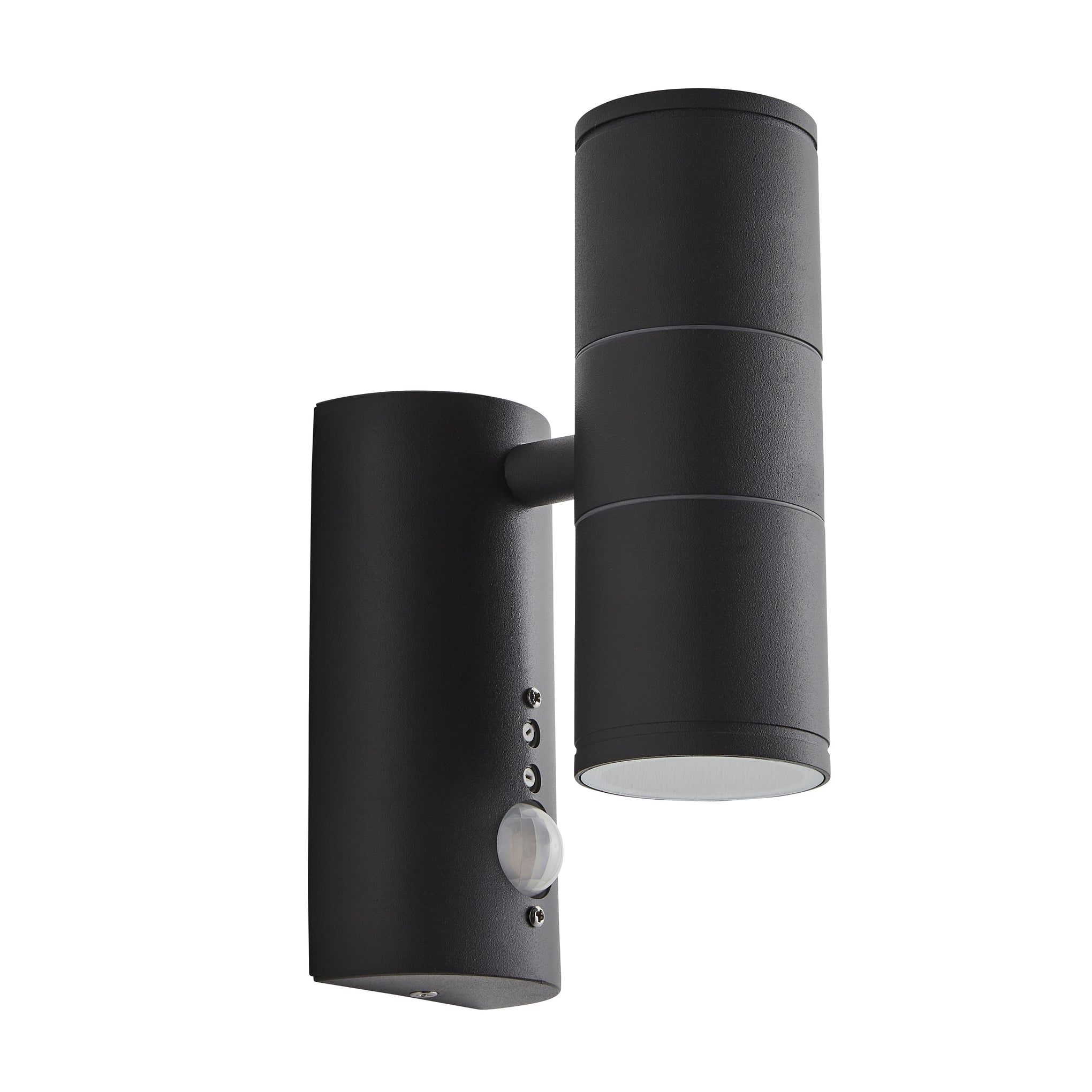 Forum CZ-29319-ANTH Islay 2 x GU10 Up / Down Wall Light with PIR IP44 Anthracite