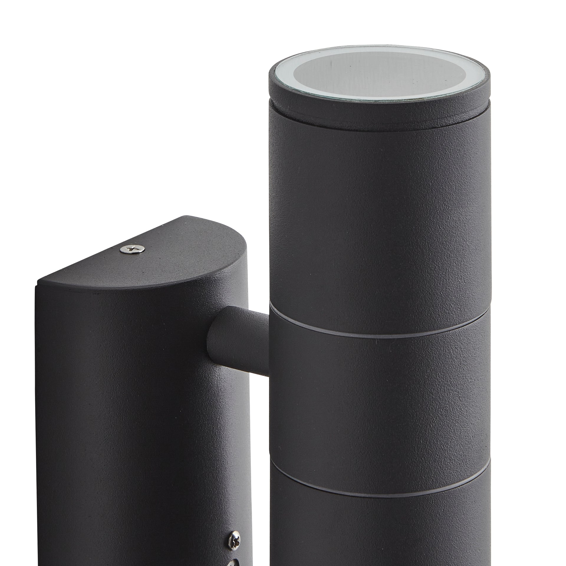 Forum CZ-29319-ANTH Islay 2 x GU10 Up / Down Wall Light with PIR IP44 Anthracite