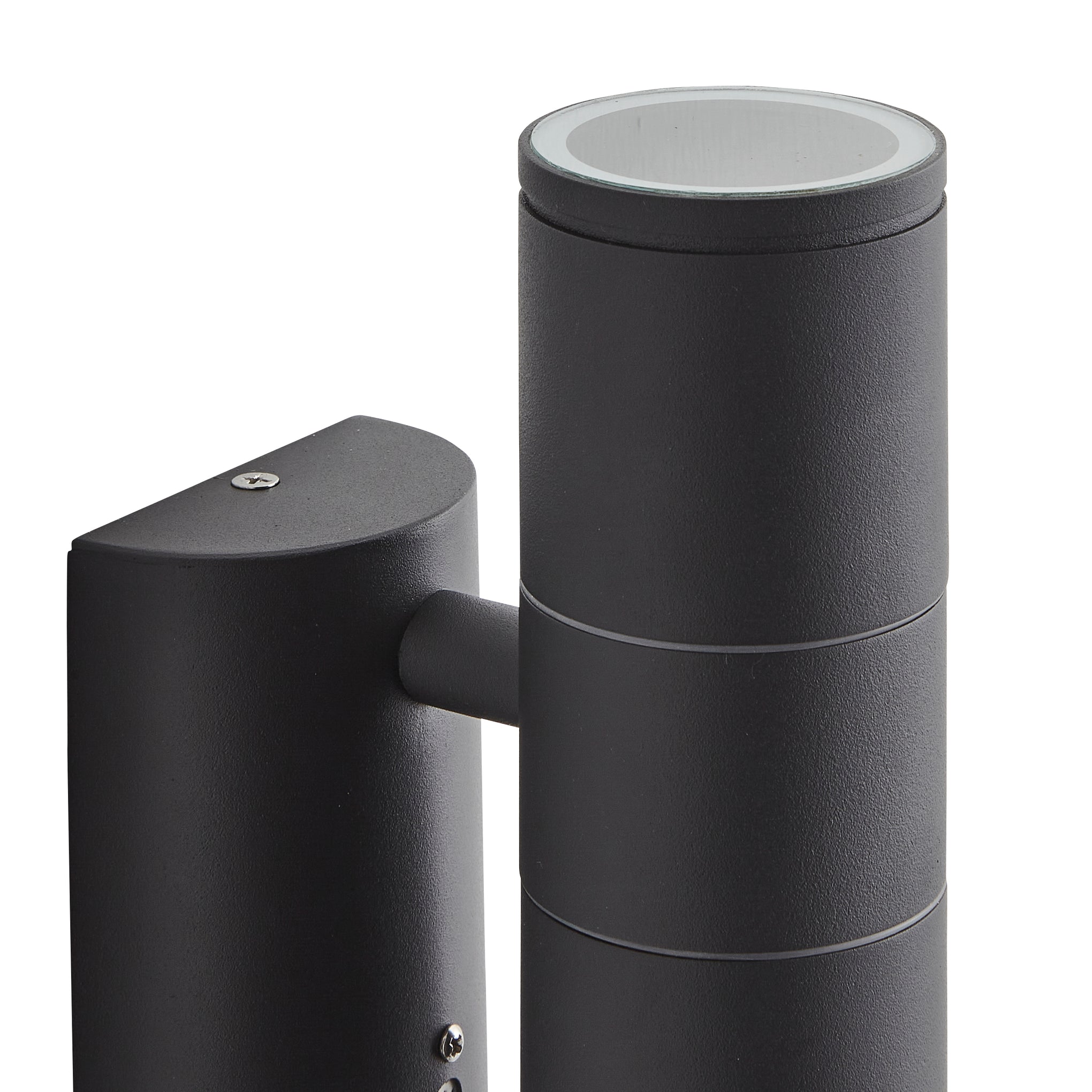 Forum CZ-29319-ANTH Islay 2 x GU10 Up / Down Wall Light with PIR IP44 Anthracite