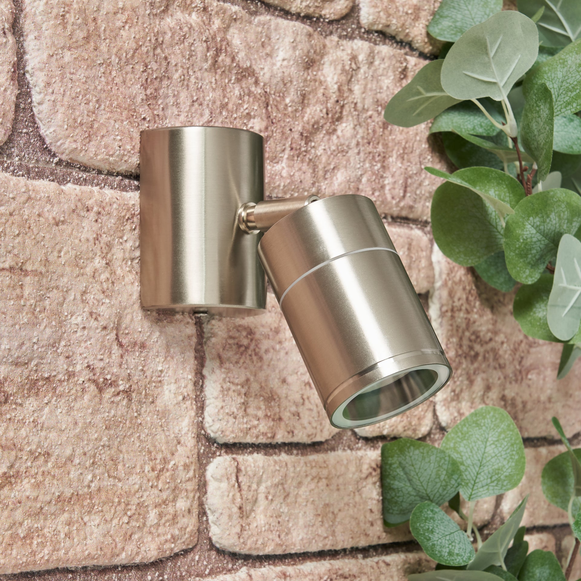 Forum CZ-29321-SST Islay GU10 Adjustable Wall Light IP44 Stainless Steel