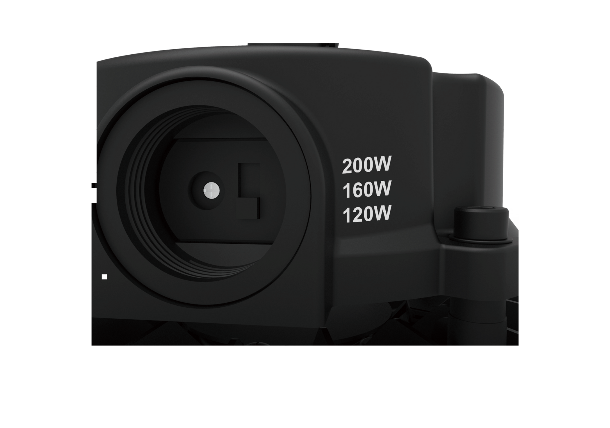 Kosnic CIR3200-W50 Cirrus III 120-200W LED High Bay 5000K IP65 Black