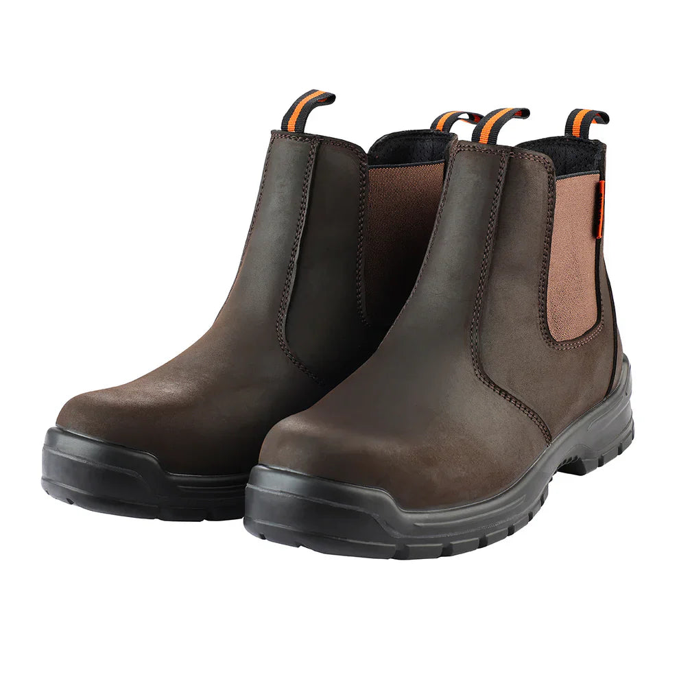 Scruffs Croften Safety Dealer Boots Brown