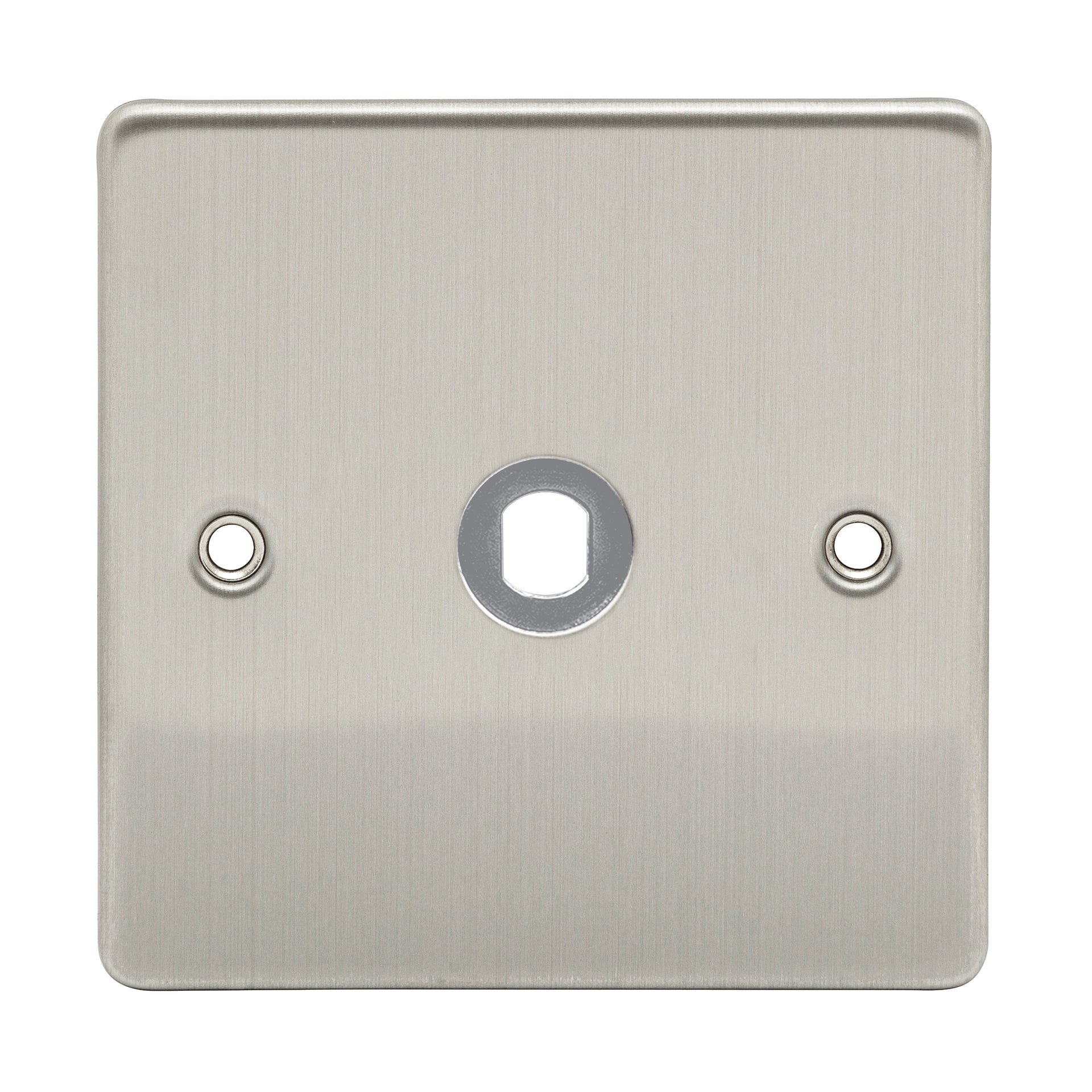 Niglon D-DP1-BC 1 Gang Dimmer Faceplate Brushed Chrome