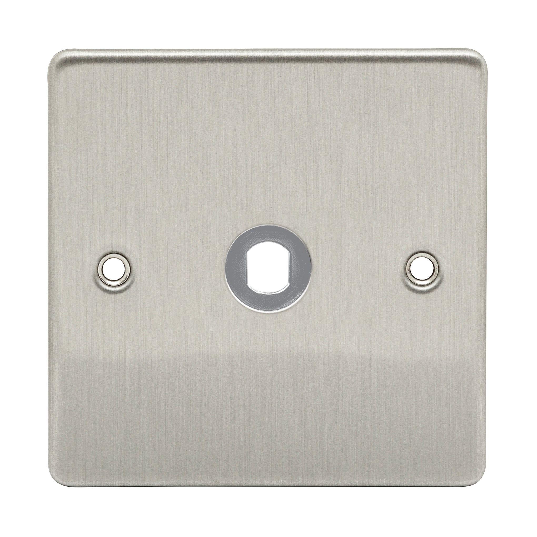 Niglon D-DP1-BC 1 Gang Dimmer Faceplate Brushed Chrome