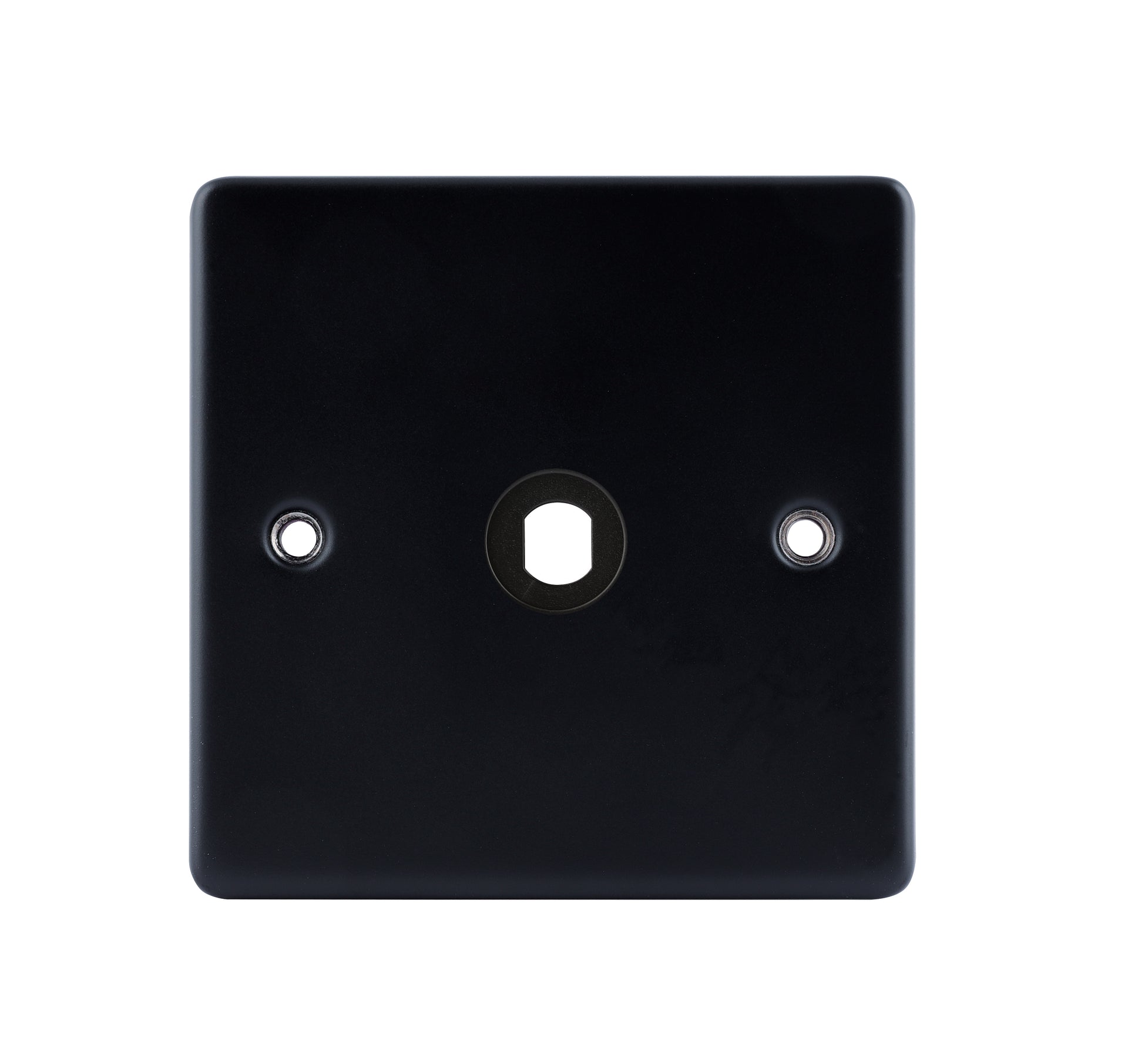 Niglon D-DP1-MB 1 Gang Dimmer Faceplate Matt Black