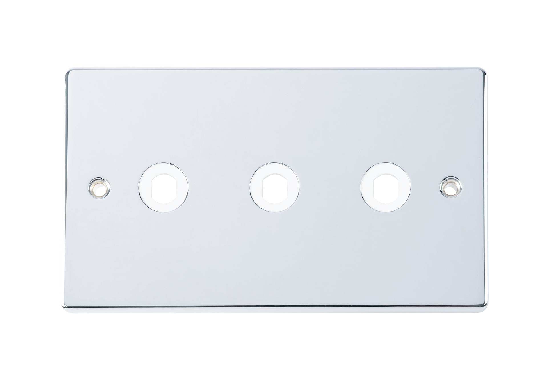 Niglon D-DP3-PC 3 Gang Dimmer Faceplate Polished Chrome