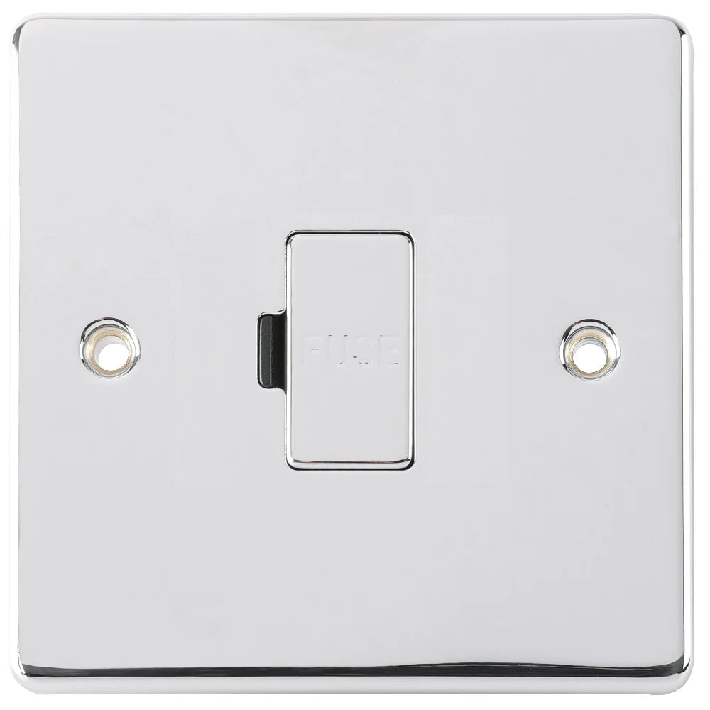 Niglon D-FS13-PCM 13A Unswitched Spur Polished Chrome