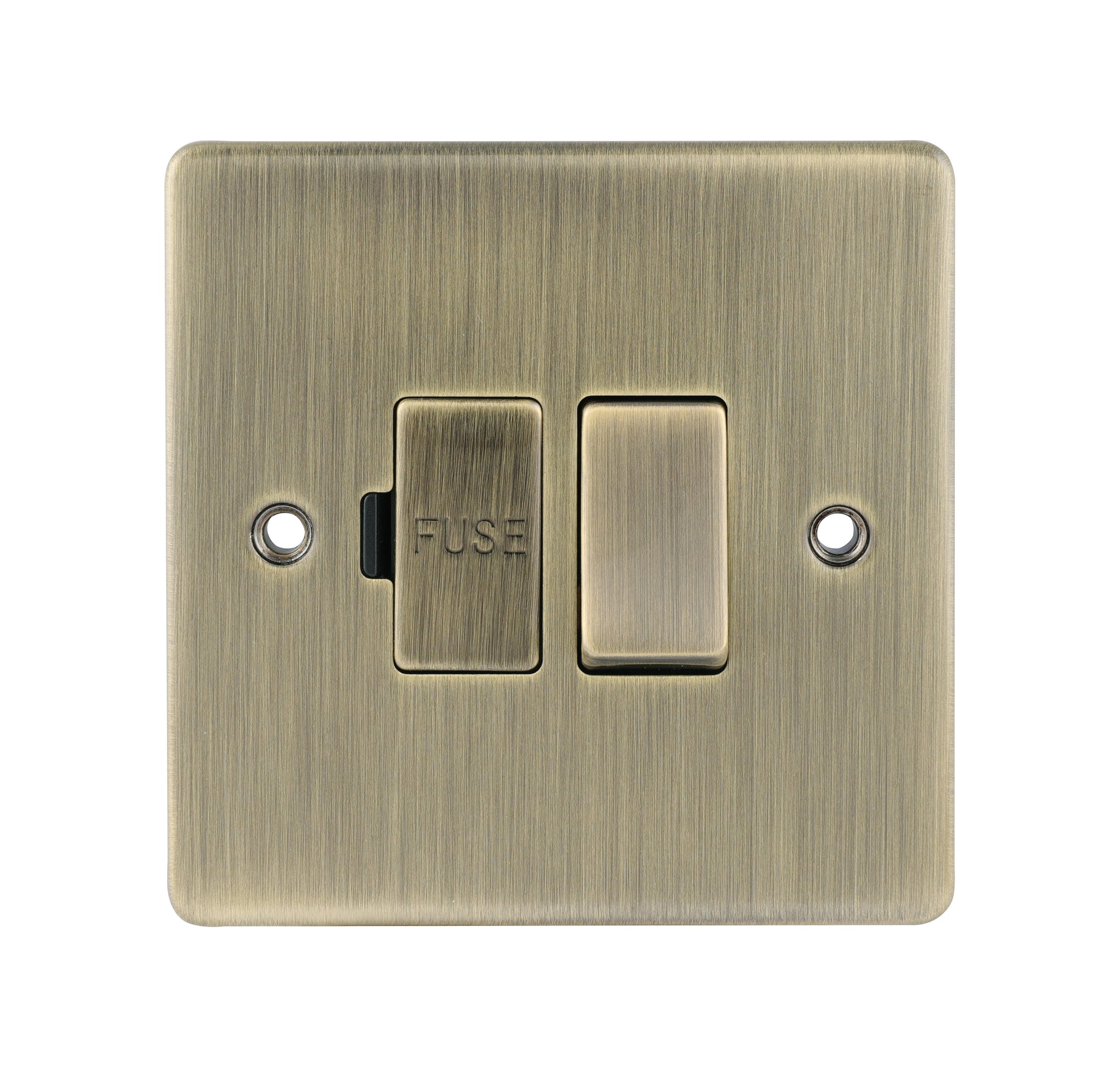 Niglon D-FS13DP-ABM 13A Switched Spur Antique Brass