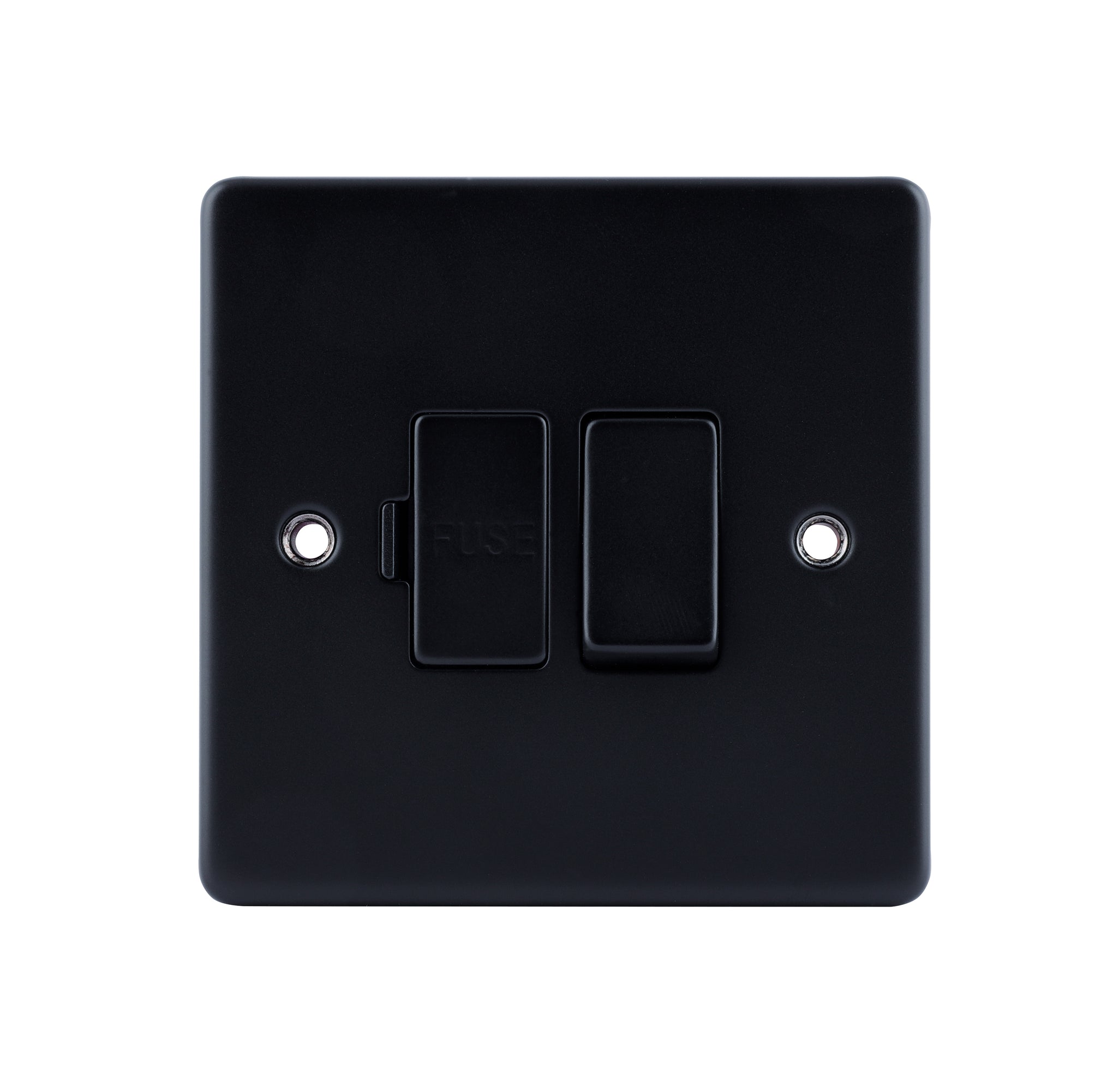 Niglon D-FS13DP-MBM 13A Switched Spur Matt Black