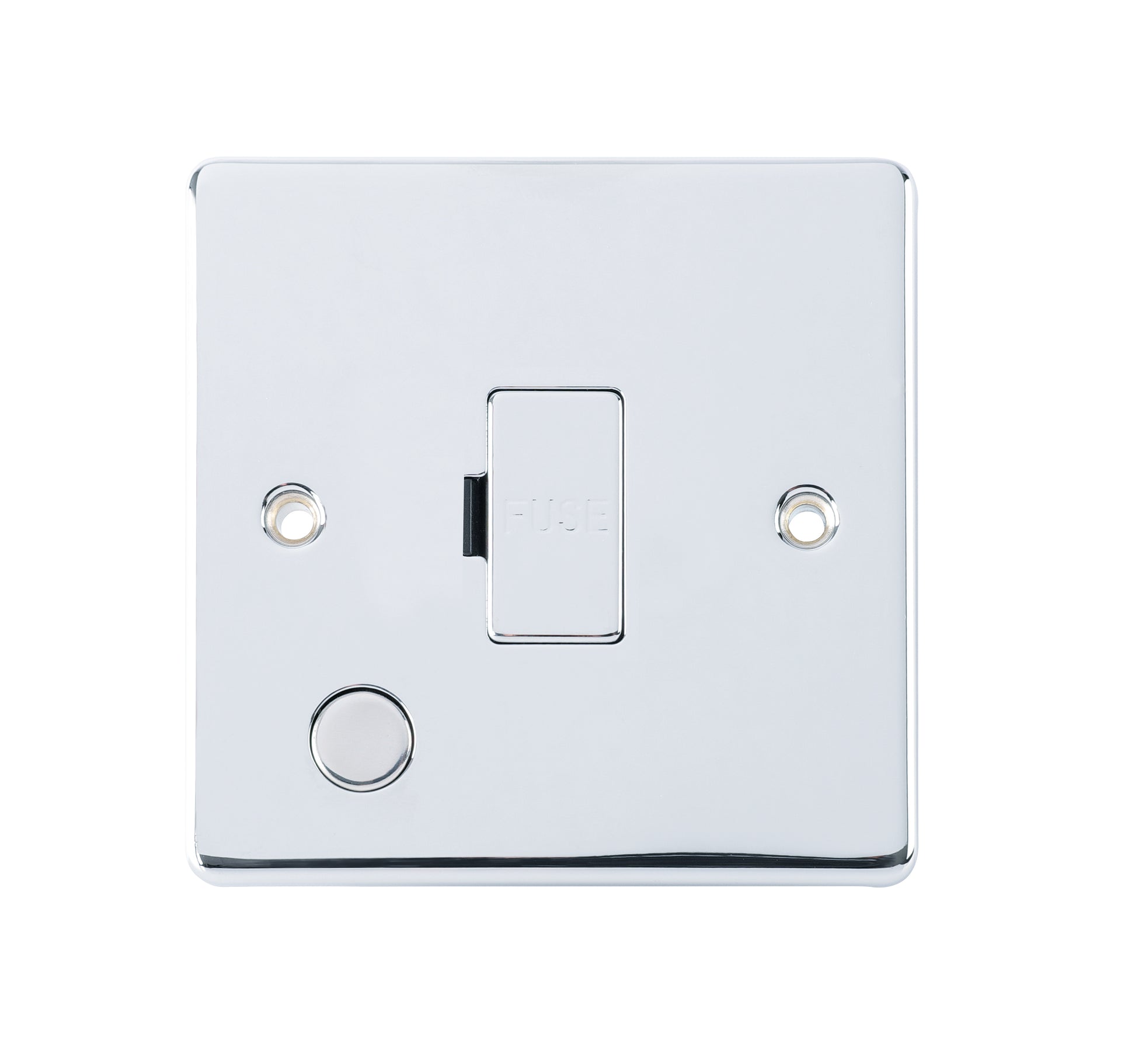 Niglon D-FS13F-PCM 13A Unswitched Spur with Flex Outlet Polished Chrome