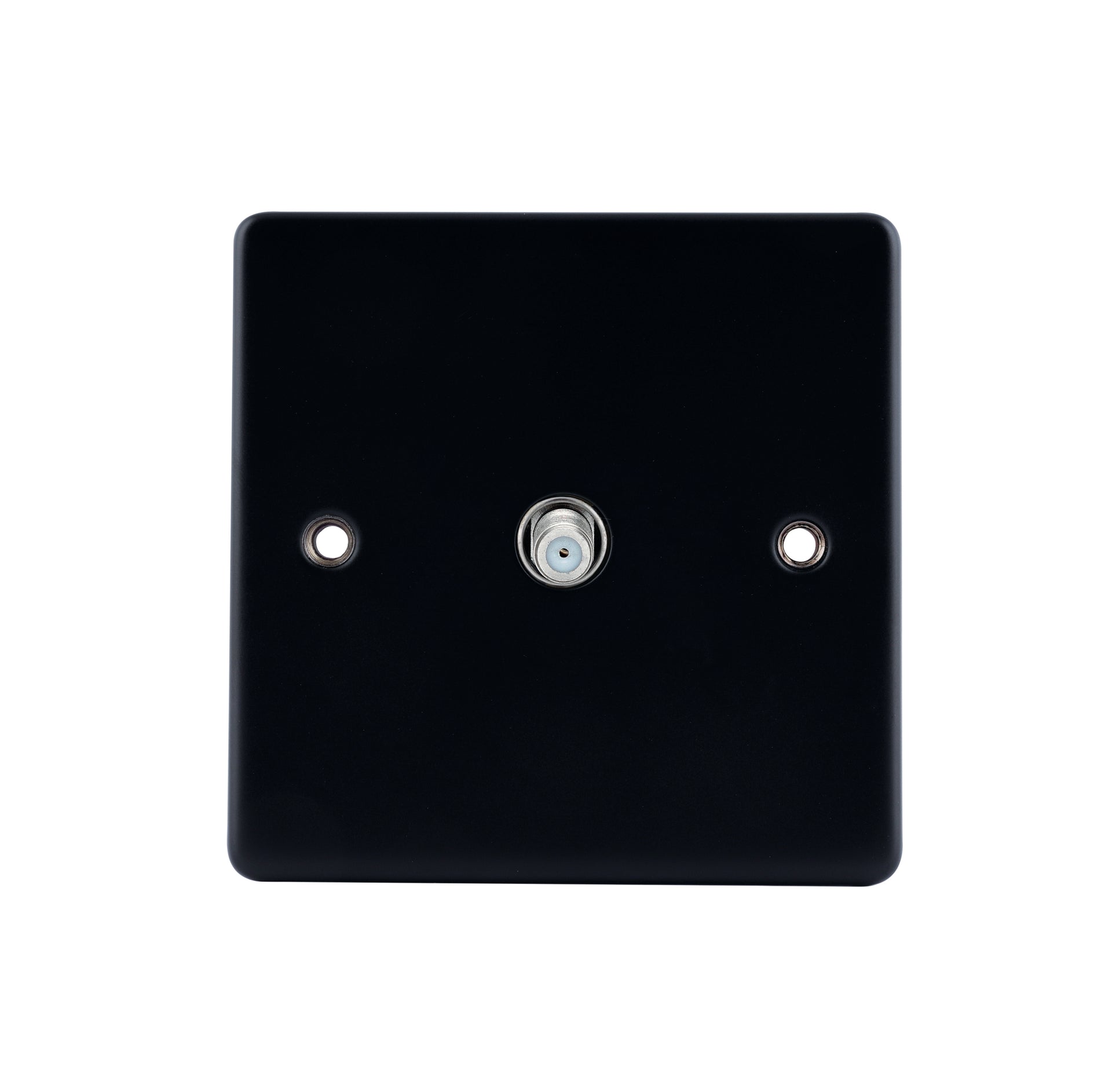 Niglon D-SAT1-MBB 1 Gang Satellite Outlet Matt Black