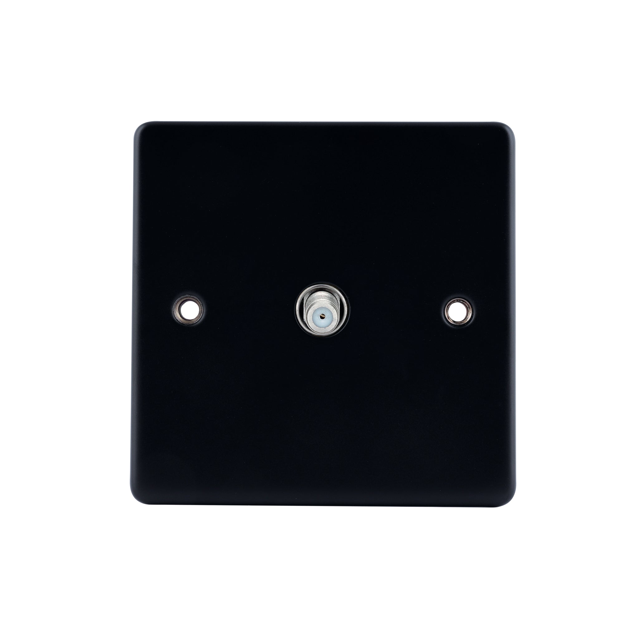 Niglon D-SAT1-MBB 1 Gang Satellite Outlet Matt Black
