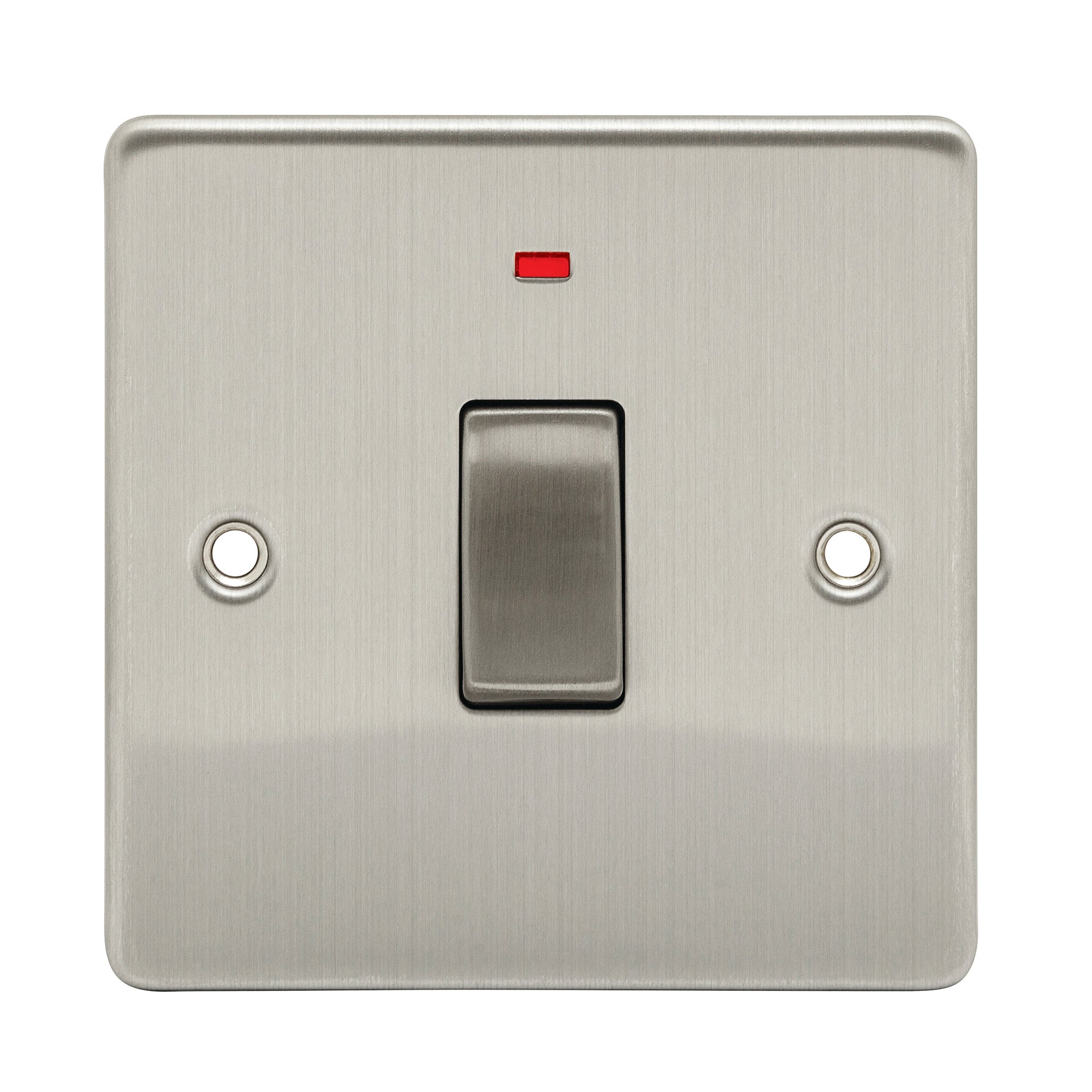 Niglon D-SP20DPN-BCM 1 Gang 20A DP Switch with Neon Brushed Chrome