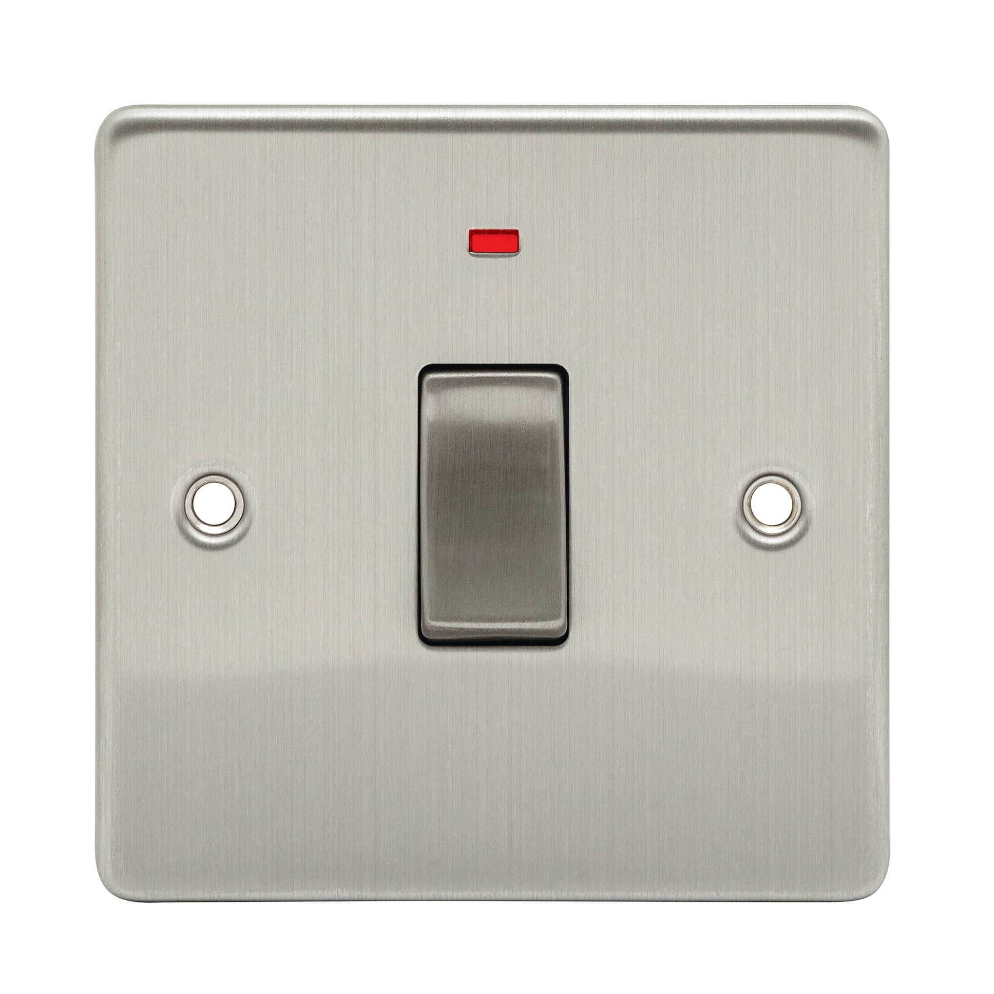 Niglon D-SP20DPN-BCM 1 Gang 20A DP Switch with Neon Brushed Chrome