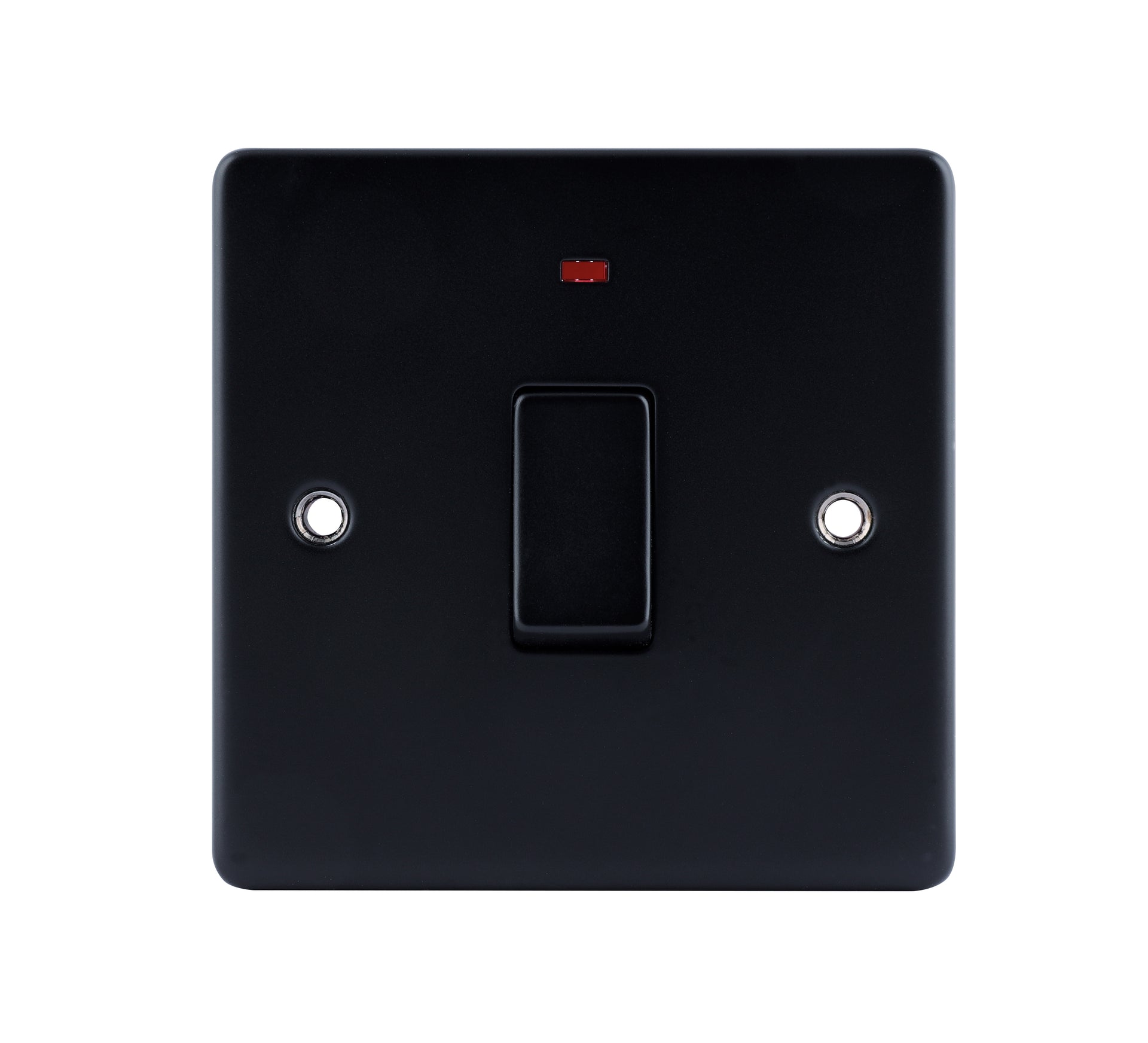 Niglon D-SP20DPN-MBM 1 Gang 20A DP Switch with Neon Matt Black