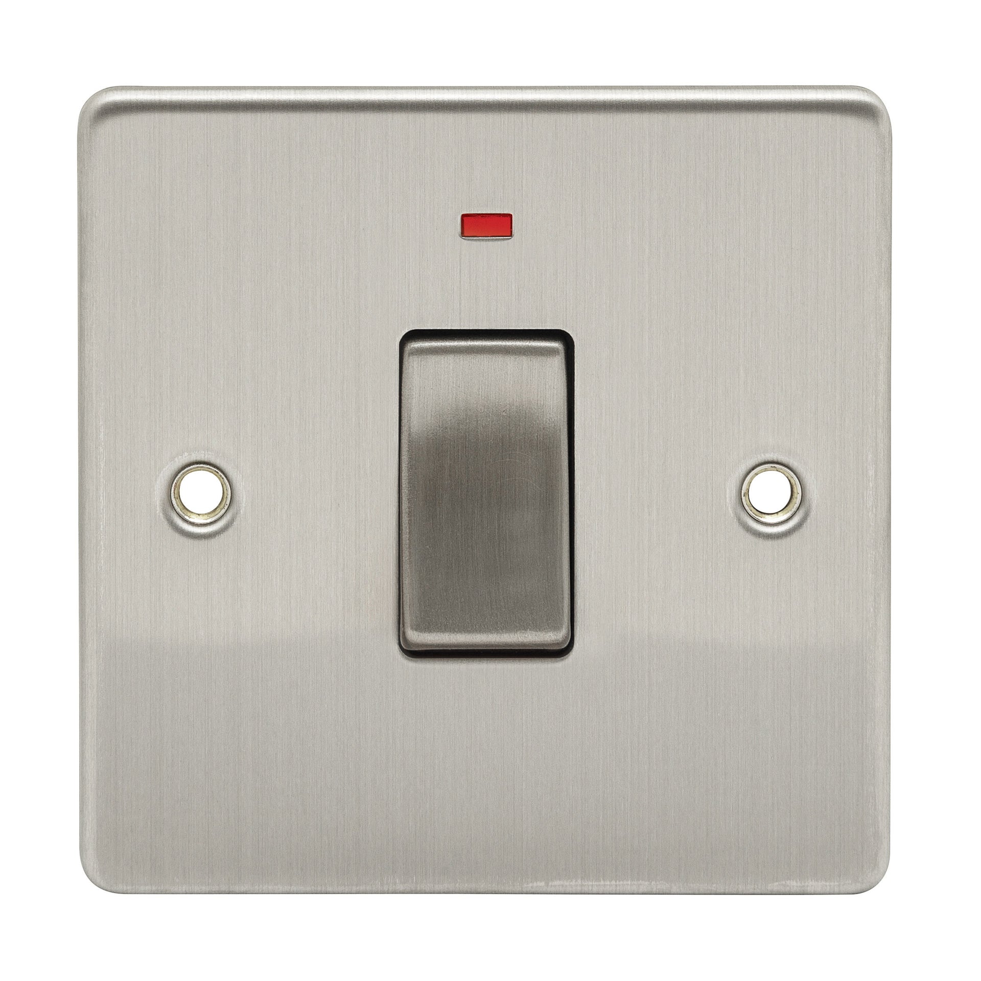 Niglon D-SP45DPN-BCM 1 Gang 45A DP Switch with Neon Brushed Chrome