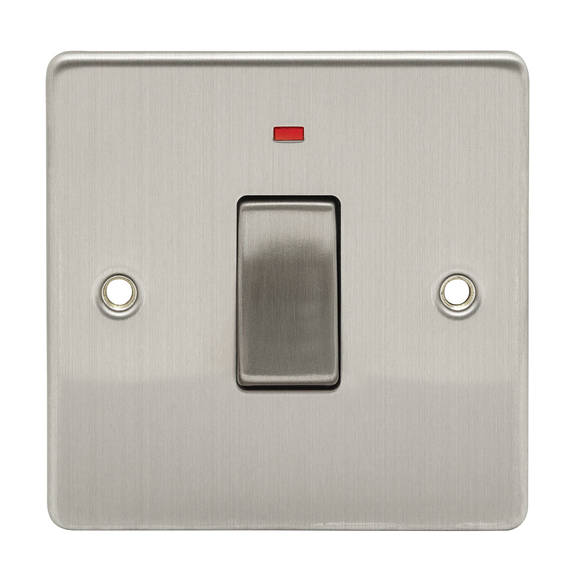 Niglon D-SP45DPN-BCM 1 Gang 45A DP Switch with Neon Brushed Chrome