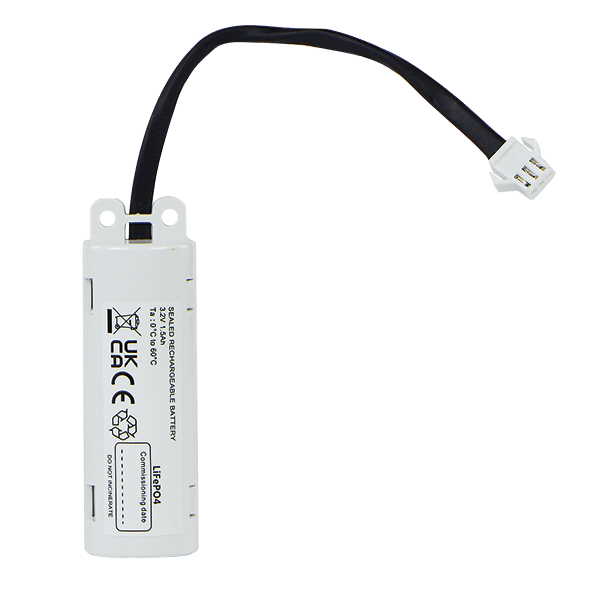 ESP D001E Duceri 3.2V 1500mAH LiFep04 Lithium Iron Phosphate Battery with Enclosure