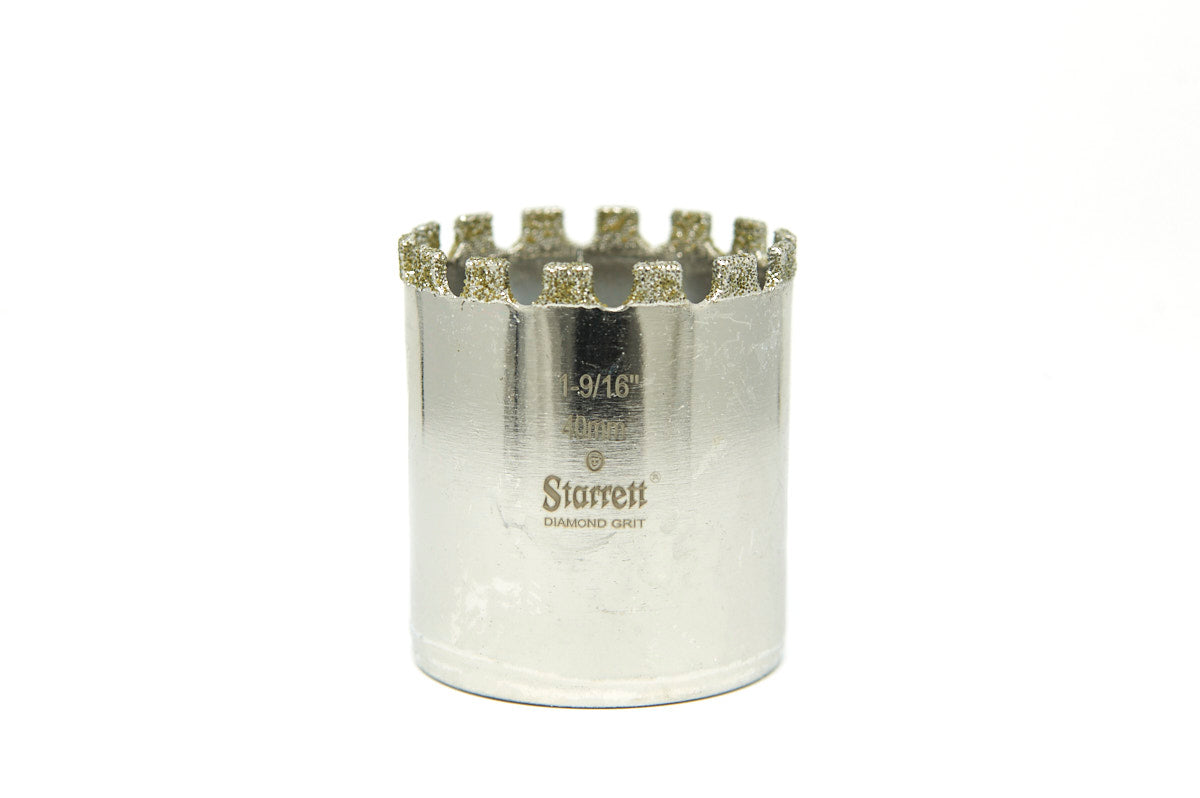 Starrett D0196 40mm Diamond Holesaw