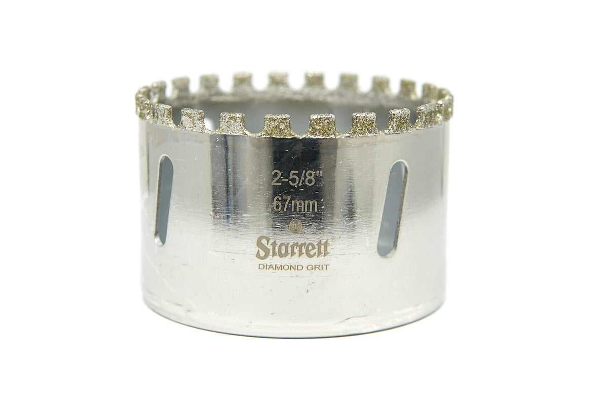 Starrett D0258 67mm Diamond Holesaw