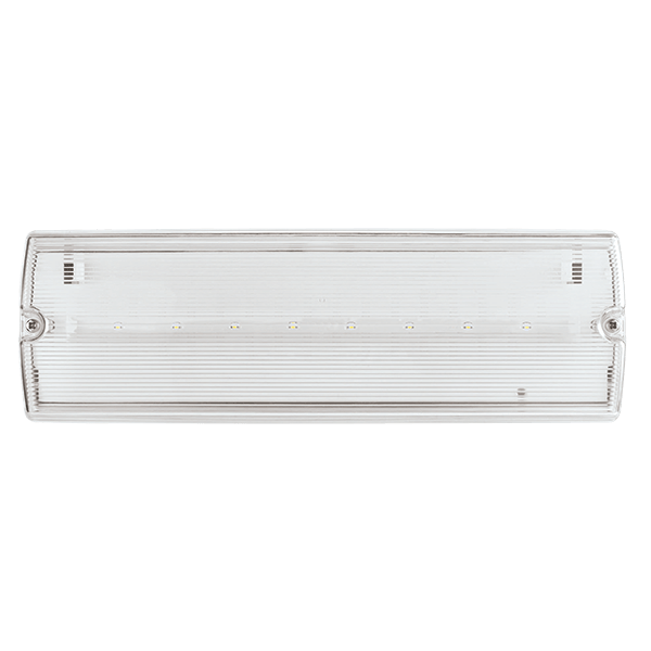 ESP D1010WH Duceri 3W LED Maintained Emergency Bulkhead 5500K IP65 White