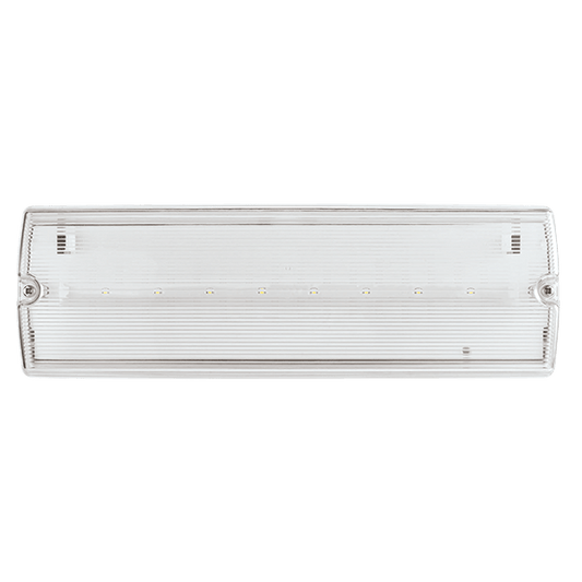 ESP D1010WH Duceri 3W LED Maintained Emergency Bulkhead 5500K IP65 White