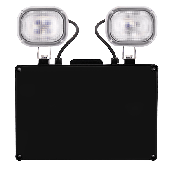 ESP D1101BK Duceri 6W LED Non-Maintained Emergency Twin Spot 5500K IP40 Black