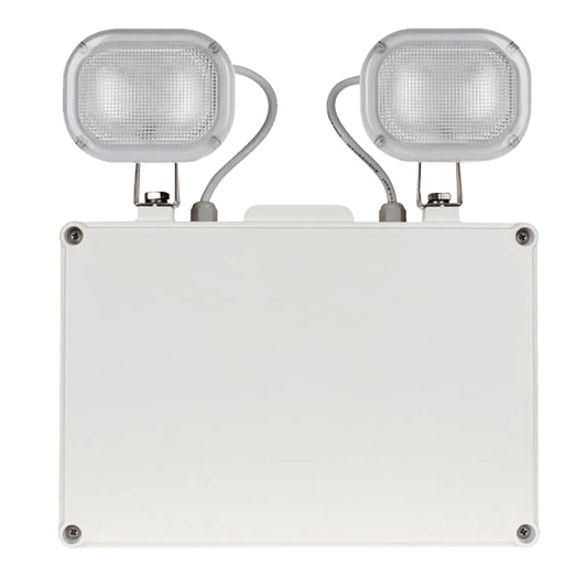 ESP D1101WH Duceri 6W LED Non-Maintained Emergency Twin Spot 5500K IP40 White