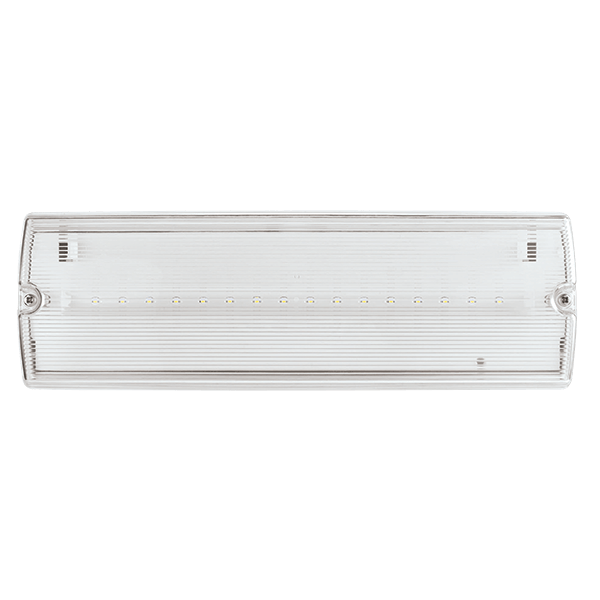 ESP D5010WH Duceri 3W LED Maintained Self-Test Emergency Bulkhead 5500K IP65 White