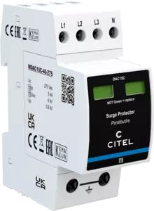 Switchtec DAC15C-40-275 Citel 15KA 3P+N TN Type 2+3 Surge Protection Device