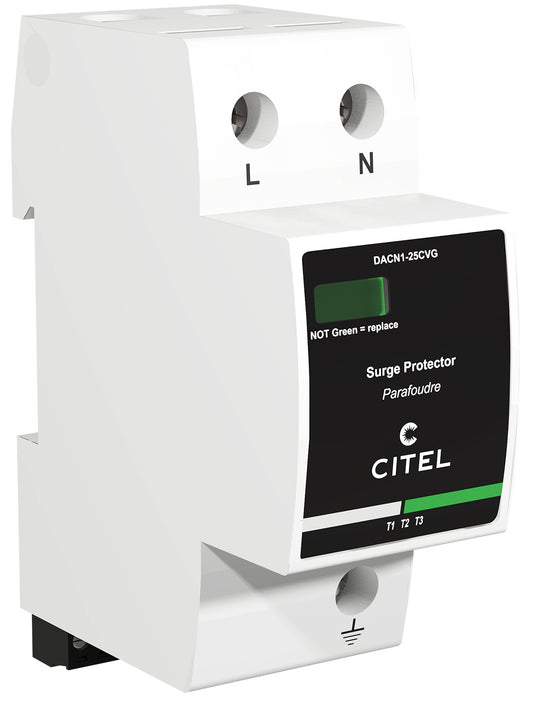 Switchtec DACN1-25CVGS-11-275 Citel 50KA 1P+N TT/TN Type 1+2+3 Surge Protection Device