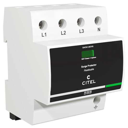 Switchtec DACN1-25CVGS-31-275 Citel 100KA 3P+N TT/TNS Type 1+2+3 Surge Protection Device