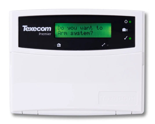 Texecom DBA-0001 Premier LCD Keypad White