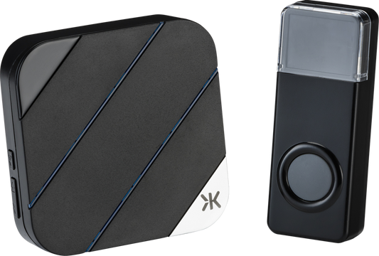 Knightsbridge DC012 Wireless Plug In Door Chime Black