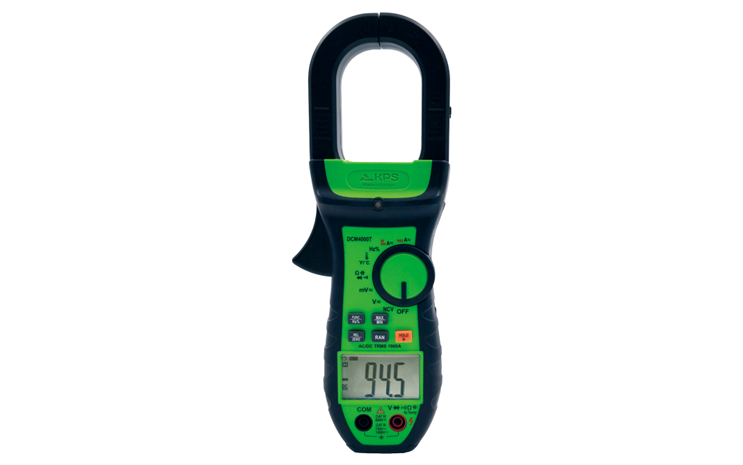 KPS DCM4000T Advanced Clamp Meter 750V AC / 1000V DC