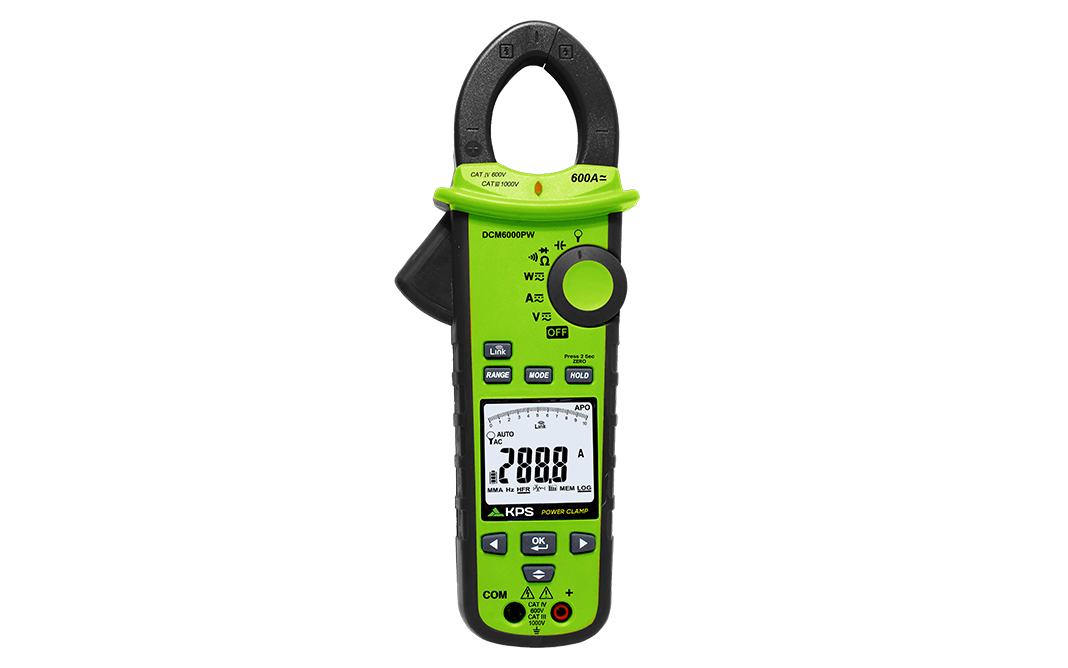 KPS DCM6000PW Digital Power Clamp Meter 1000V AC/DC