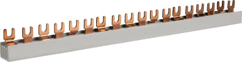 Switchtec DEK301-3P-100A SCL 100A 3 Pole / Three Phase Single Pole Insulated Busbar with Fork Connection 1m