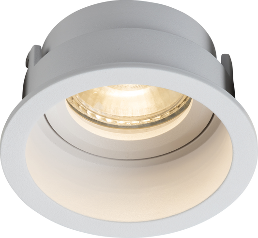 Knightsbridge DIA1FRW  GU10 Fixed Round Anti-Glare Downlight White