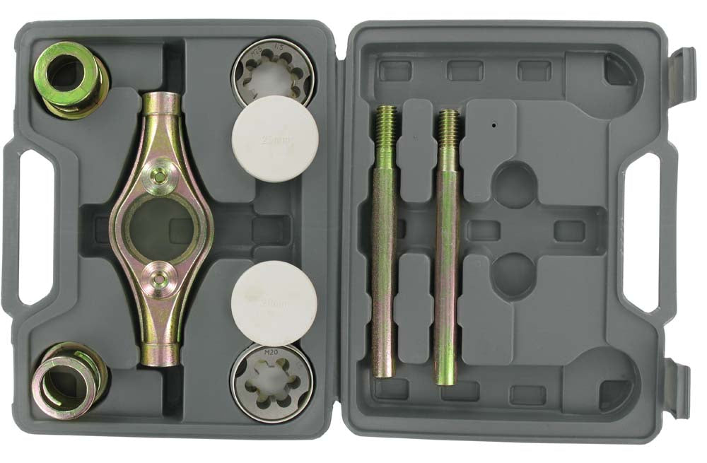 Deligo DIESET32 25mm & 32mm Conduit Stock and Die Set