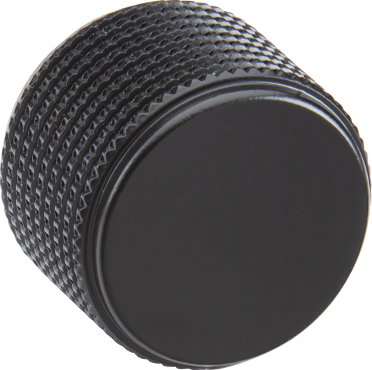 Knightsbridge DIMDMB Knurled Solid Metal Dimmer Knob Matt Black