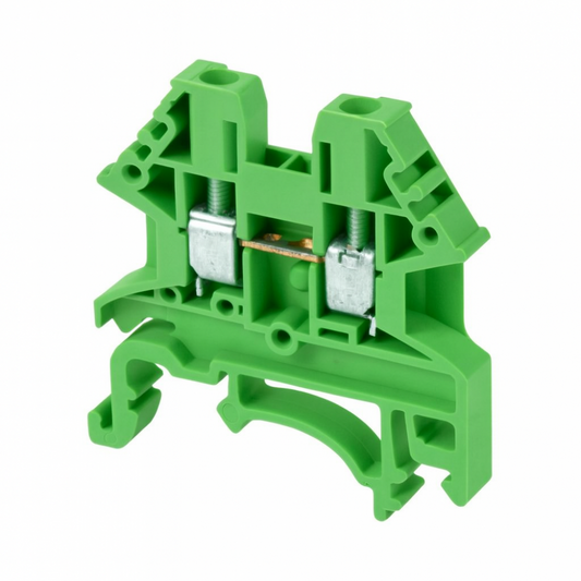 Switchtec DK4N-GN Dinkle 4mm Din Rail Terminal Green