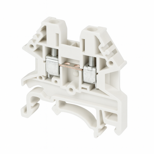 Switchtec DK4N-WE Dinkle 4mm Din Rail Terminal White